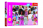 Trefl Puzzle In der Welt von Barbie 200 Teile 48x34cm in der Schachtel 33x23x4cm