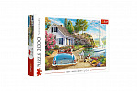 Trefl Puzzle Prázdninové útočiště 2000 dílků 96,1x68,2cm v krabici 40x27x6cm