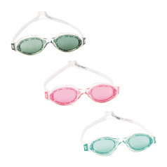 Bestway Plavecké brýle - mix 3 barvy (růžová, modrá, šedá)