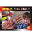 MERKUR - Stavebnice Merkur Red Baron, 680 dílů, 40 modelů