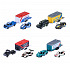 Majorette Racing Auto 2 ks s přívesem Deluxe, 4 druhy