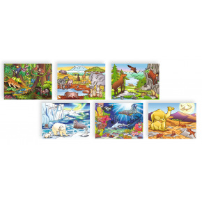 Simba Dřevěné obrázkové kostky