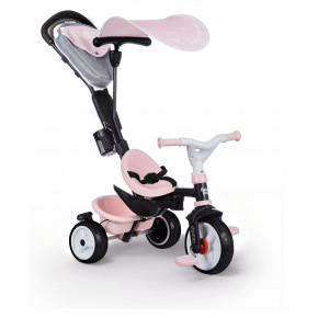 Smoby Rowerek trójkołowy Baby Driver Plus różowy