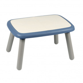 Smoby Detský stôl biely (modrý okraj)