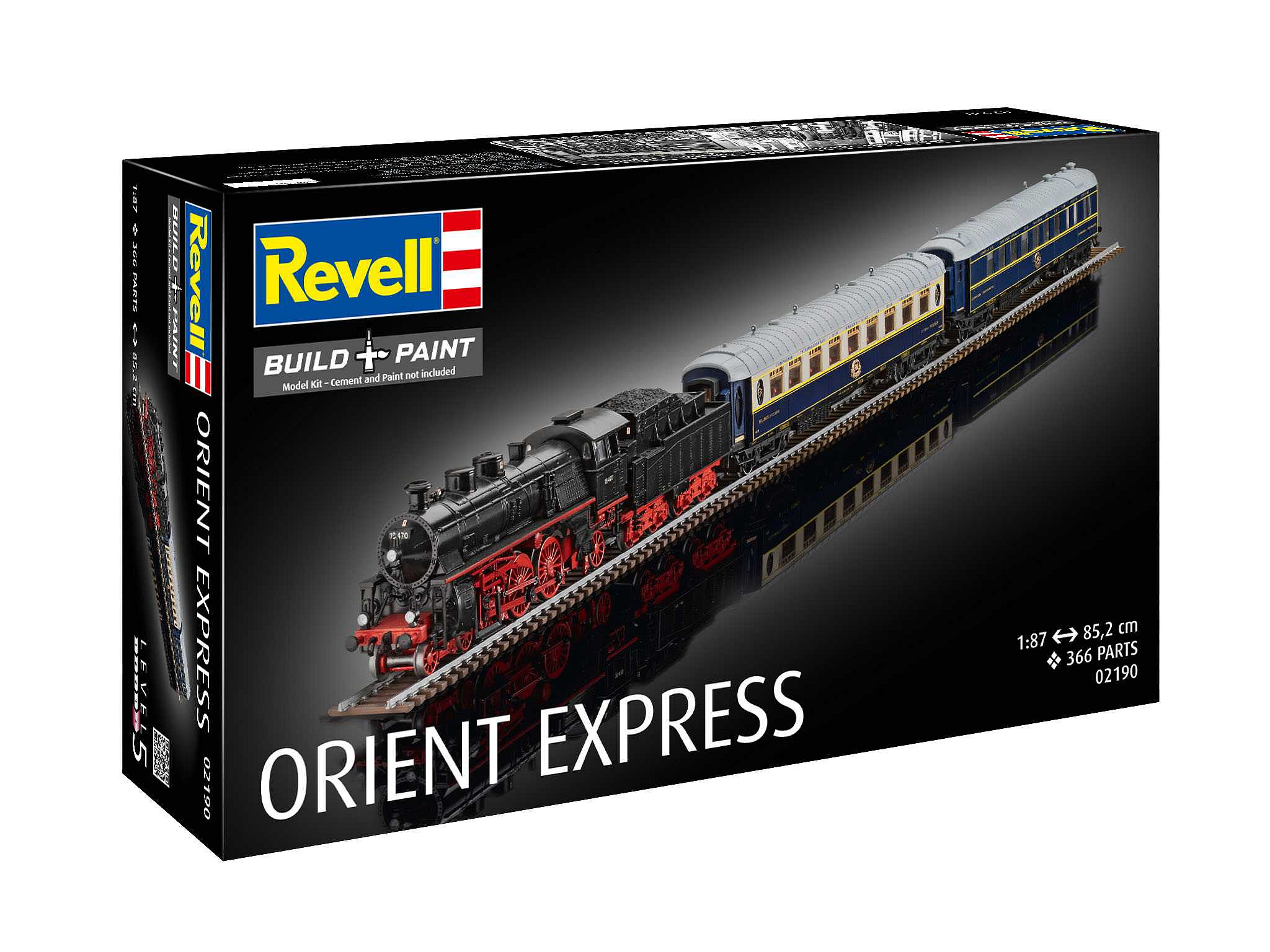 Revell Plastic ModelKit lokomotiva 02190 - Orient Express (1:87