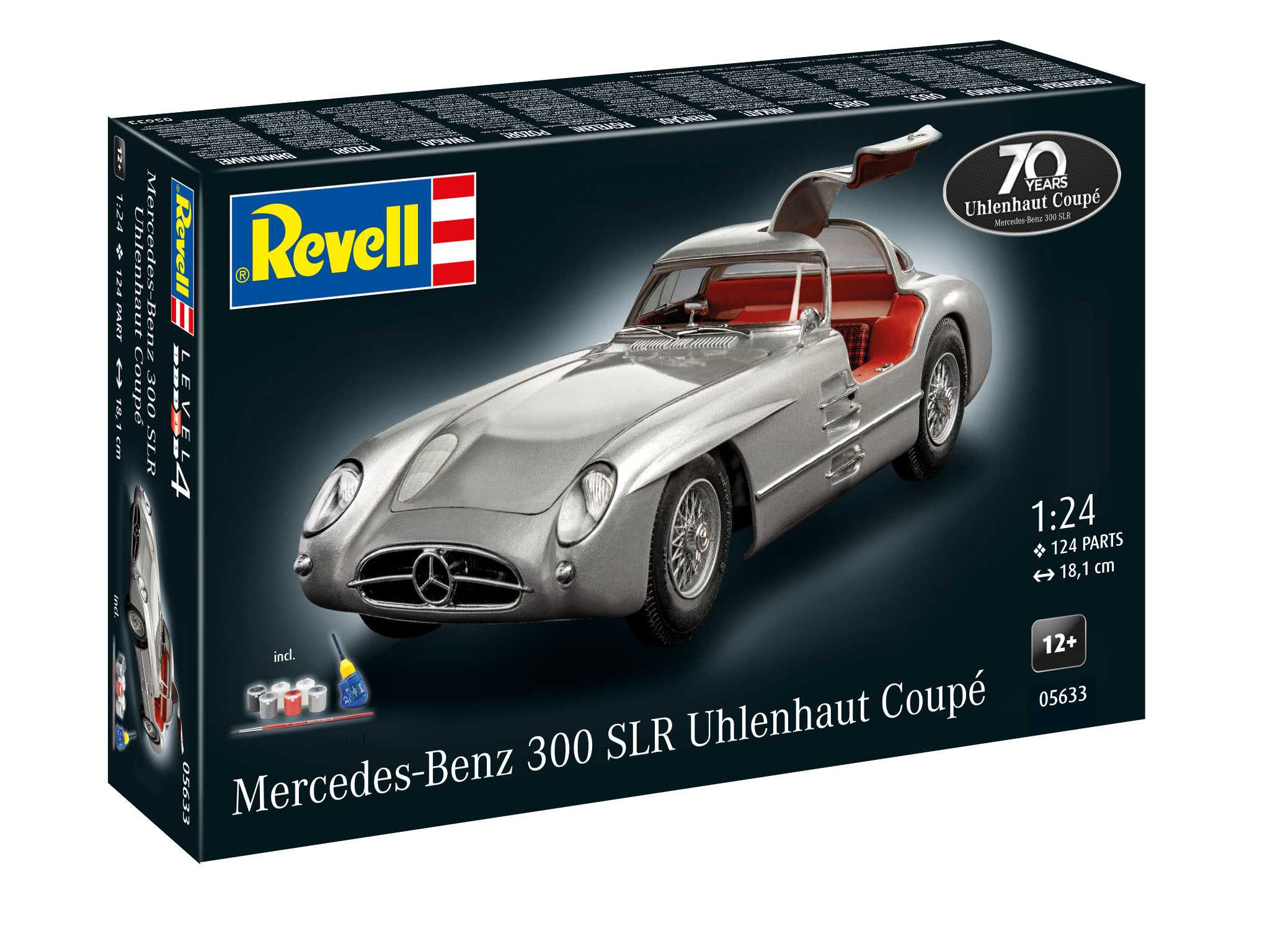 Revell Gift-Set auto 05633 - Mercedes-Benz 300 SLR (70th