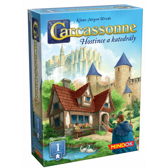 Mindok Carcassonne rozšíření 1: Hostince a katedrály