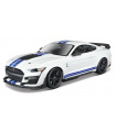 Maisto - 2020 Mustang Shelby GT500, bílá, 1:18