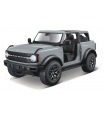 Maisto - 2021 Ford Bronco Badlands (bez dveří), kaktusově šedá, 1:18