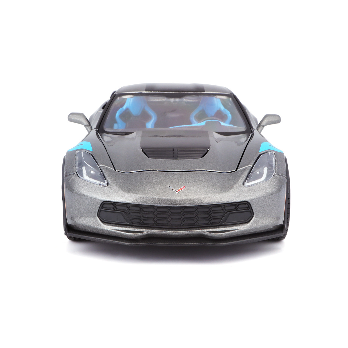 Maisto - 2017 Corvette Grand Sport, metaliczny szary, 1:24 