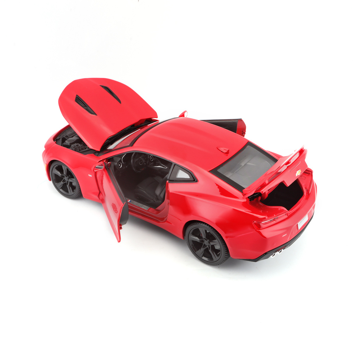 Maisto 1:18 Chevrolet Camaro SS 2016 - Rossa, Edizione Speciale Con Etichetta Oro