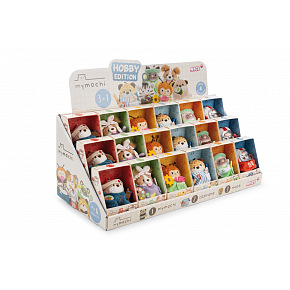 NICI MyMochi display Hobby 8cm, 18ks assort, plný 3v1 NICI MyMochi display Hobby 8cm, 18ks assort, plný 3v1