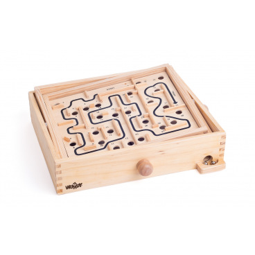 Woody 90915 Labyrint s naklápěcími rovinami s výměnými deskami