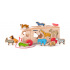 Woody Kamión s vkladačkami tvary zvieratká - Ideme v tom spolu