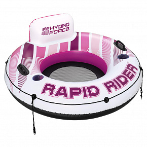 Bestway Fotel dmuchany z siatką Rapid Rider™- Ø 122 x 48,5 cm Bestway Fotel dmuchany z siatką Rapid Rider™- Ø 122 x 48,5 cm