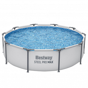 Bestway Nadzemní bazén kulatý Steel Pro MAX průměr 3,05m, výška 76cm Bestway Nadzemní bazén kulatý Steel Pro MAX průměr 3,05m, výška 76cm