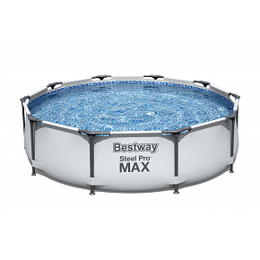Bestway Nadzemní bazén kulatý Steel Pro MAX průměr 3,05m, výška 76cm Bestway Nadzemní bazén kulatý Steel Pro MAX průměr 3,05m, výška 76cm