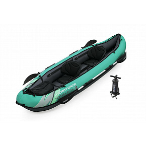 Bestway Nafukovací kajak Ventura s pádly a pumpou, 330x94cm