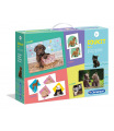 Clementoni EDUkit - Štěňátka 4v1 (pexeso, 60 puzzle, domino, 6 kostek)