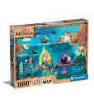 Clementoni Puzzle 1000 dílků Disney Mapa - Malá mořská víla