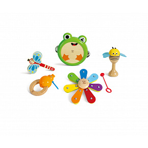 Hape Nature Band - Rytmická sada nástrojů Hape Nature Band - Rytmická sada nástrojů