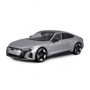 Bburago - Auta HOBBY, 2022 Audi RS e-tron GT, stříbrná, 1:18