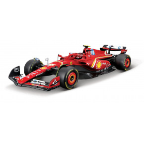 Bburago - FORMULA RACING, F1 Ferrari Scuderia SF-24 (2024), #55 Carlos Sainz, 1:18