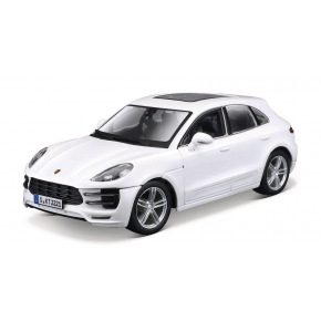 Bburago - Auta HOBBY, Porsche Macan, bílá, 1:24