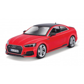 Bburago - Auta HOBBY, Audi RS 5 Coupé, červená, 1:24