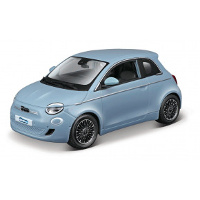 Bburago - Auta HOBBY, Fiat 500e (2023), modrá, 1:24