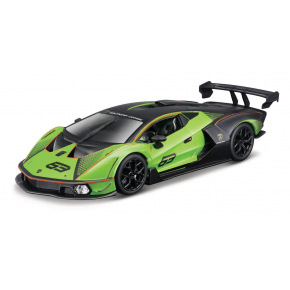 Bburago - RACE, Lamborghini Essenza SCV12, zelená metalíza-černá, 1:24