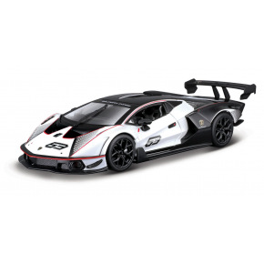 Bburago - RACE, Lamborghini Essenza SCV12, bílá perleť-černá, 1:24