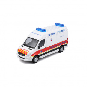 Bburago - EMERGENCY, Vozidlo záchranné služby - Mercedes-Benz Sprinter, Paris, 1:50 Bburago - EMERGENCY, Vozidlo záchranné služby - Mercedes-Benz Sprinter, Paris, 1:50