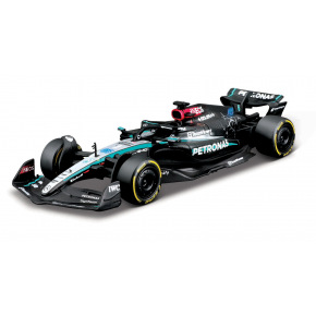 Bburago - RACE Formule F1, Team Mercedes-AMG Petronas W15 (2024), #63 George Russell, 1:43
