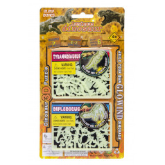 Rappa Dinosaurus 3D puzzle zářící ve tmě