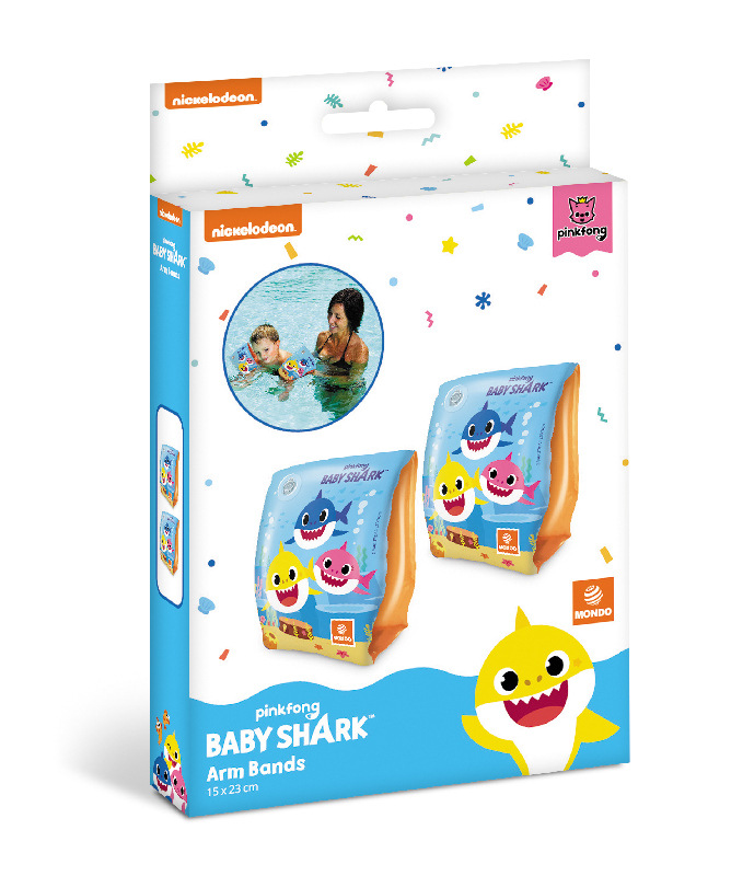 dreirädriger Roller Baby Shark mit Tasche Mondo