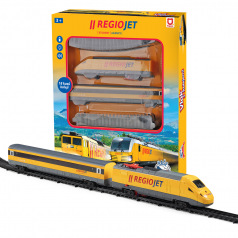 Vlak RegioJet se zvukem a světlem