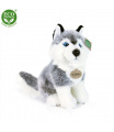 Rappa Plyšový pes Husky sedící 30 cm ECO-FRIENDLY