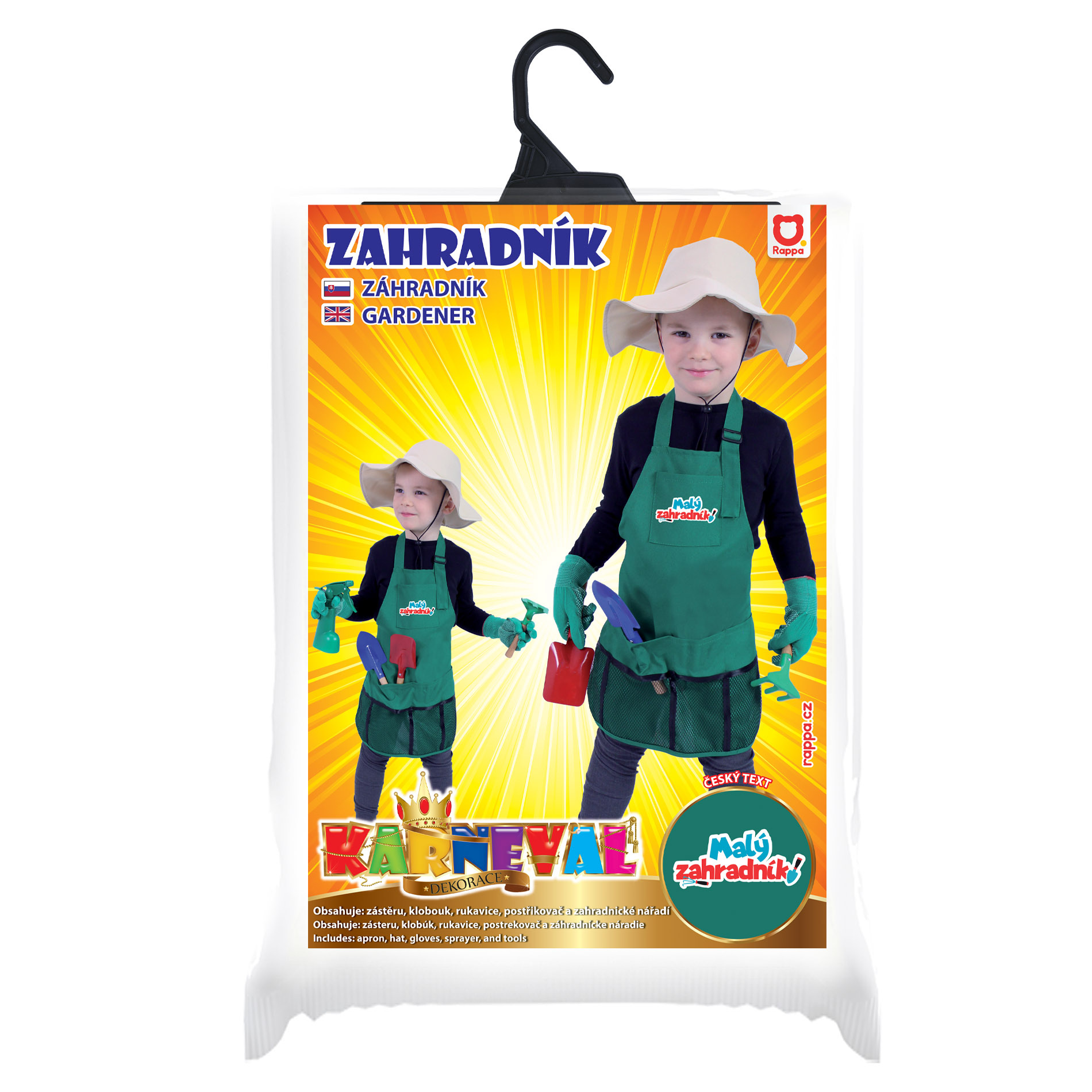 My Other Me Gärtner-Kostüm Für Mädchen – Mit Hut, Schürze & Gießkanne, 3-5 Jahre