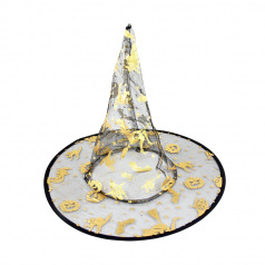 Rappa Dětský klobouk čarodějnice/Halloween