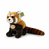 Plyšová panda červená 28 cm ECO-FRIENDLY