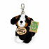 Rappa Plyšová klíčenka / přívěšek pes bernský salašnický 9 cm ECO-FRIENDLY PLUSH WORLD