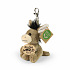 Rappa Plyšová klíčenka / přívěšek osel 9 cm ECO-FRIENDLY PLUSH WORLD