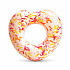 Rappa Nafukovací kruh donut srdce s posypem 99 cm