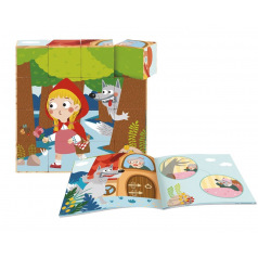 Rappa 2Kids Toys Kostky Pohádka o Červené karkulce