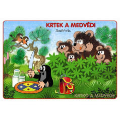 Omalovánka A5 Krtek a medvědi