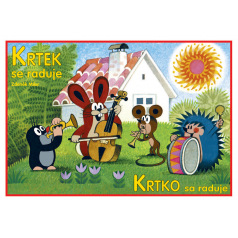 Rappa omalovánka A5 Krtek se raduje