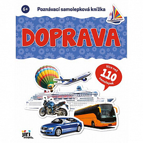 Jiri Models Poznávacia samolepková knižka Doprava Jiri Models Poznávacia samolepková knižka Doprava