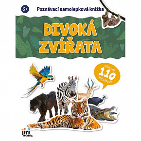 Jiri Models Poznávacia samolepková knižka Divoké zvieratá Jiri Models Poznávacia samolepková knižka Divoké zvieratá