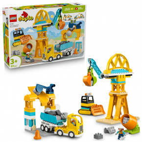 LEGO® DUPLO 10476 Staveniště a vozidla